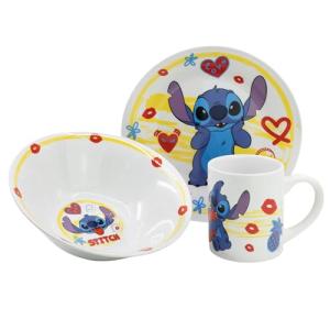 Set vajilla infantil de plato, cuenco y taza de cerámica en…