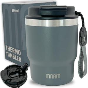 mnam - Taza Termo Cafe para Llevar 360 ml - Taza Termica Ac…