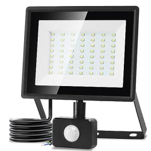 Aigostar Foco LED con Sensor Movimiento 50W,4300LM Super Br…