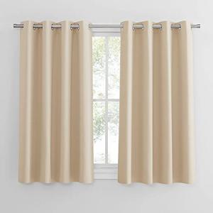 PONY DANCE Cortinas de Cocina Modernas, Cortas Opacas Termi…