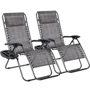 T-LoVendo Pack 2 Tumbonas o Sillas de Exterior Plegables pa…