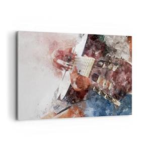 ARTTOR Cuadros Decoracion Salon guitarra musica Lienzos dec…