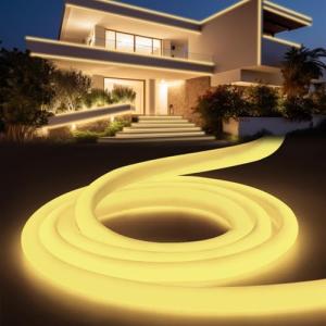 YOODI Luces LED Lights Blanco Cálido 2m, Flexible Tira de L…