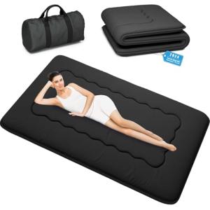 Kiseely Colchón de futón japonés, tapete de tatami plegable…