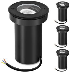 YindaLux 4x Foco led Giratorio para empotrar en el suelo pa…