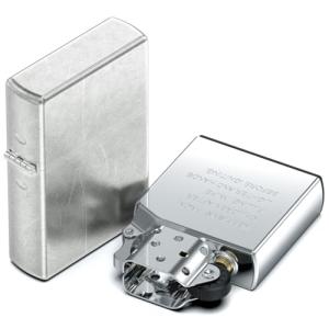 Mechero de Gasolina de Latón, Mechero Vintage Plateado & Co…