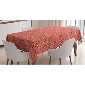 ABAKUHAUS Boho Mantele, Patrón Talavera Inspire, Resistente…