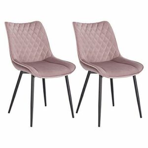 WOLTU Sillas de Comedor Pack 2, Sillas de Cocina Tapizadas…