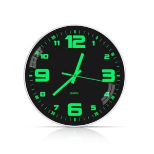 FAOKZE Reloj Pared,Reloj de Pared Iluminado Decorativo Redo…