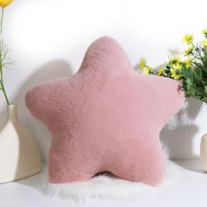 Cojín infantil con forma de estrella, suave y esponjoso, co…