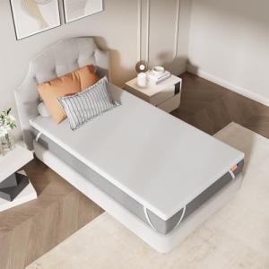 Sweetnight Topper Colchón con Espuma de Memoria en Gel, 90x…