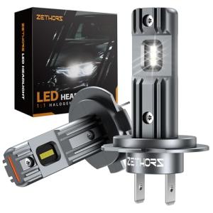 Zethors Bombilla H7 LED Canbus Lámparas LED H7 Coche Kits d…