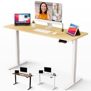 JUPPLIES Escritorio Elevable Electrico 160 x 60 cm - Mesa E…