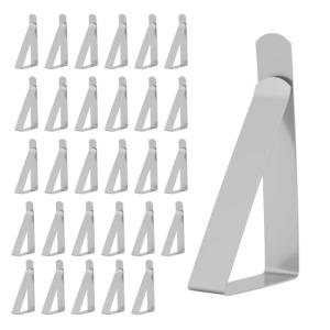 EceoThsy Set De 30 Pinzas para Mantel De Acero Inoxidable,…