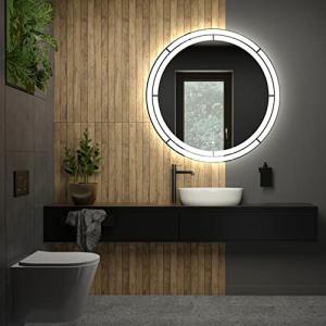 Artforma Espejo Redondo de Baño con Iluminación LED - 100 c…