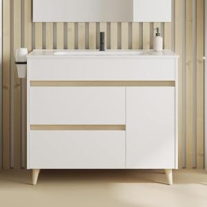 AMIZUVA - Conjunto de Mueble de Baño Kaori con 2 cajones y…