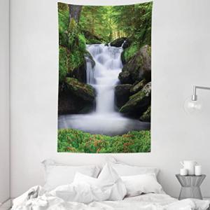 ABAKUHAUS Naturaleza Tapiz de Pared y Cubrecama Suave, Arbo…