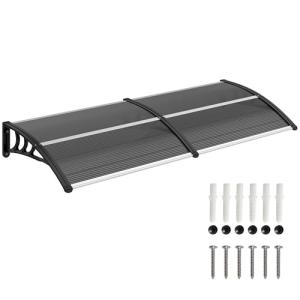 Outsunny Marquesina Exterior para Puertas y Ventanas 196x75…
