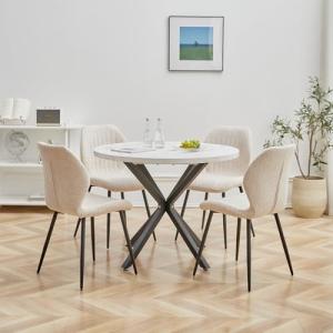 BenyLed Juego de Mesa y Sillas de Comedor, Mesa de Comedor…