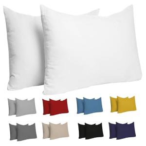 Dreamzie Fundas de Almohada (Juego de 2) - Blanco - para La…