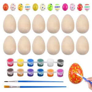 Huevos de Pascua para Pintar - Set de Decoración DIY con 12…