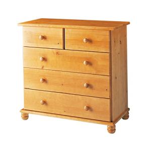 Moblit Comoda de Cinco Cajones Realizada en Madera de Pino…