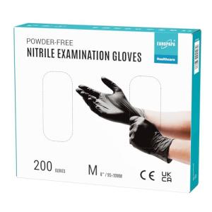 EUROPAPA® 200 Guantes De Nitrilo Desechables Que Cumplen La…