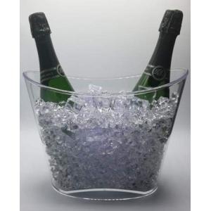Cubitera, Champanera Fresh Transparente, ideal para 2 botel…