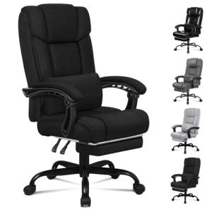 ALFORDSON Silla de Oficina, Silla de Escritorio con Soporte…
