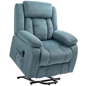 HOMCOM Sillón Relax Reclinable Eléctrico Sillón Levanta Per…