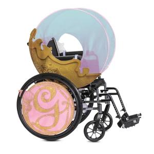 Disguise Wicked Glinda - Funda para silla de ruedas, acceso…