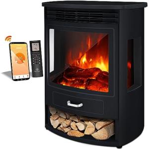 KESSER® Prio Chimenea Eléctrica Con Calentador, Ventilador,…