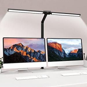 bravzurg Lampara LED escritorio, 24W lámpara flexo led pote…