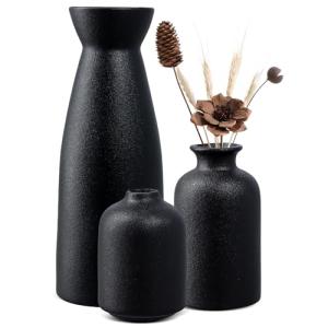 Mapille 3PCS Conjunto de jarrones de cerámica, Minimalista…