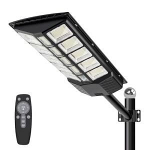 WERISE 900W Farolas Solares Exterior, 6500K Farola Potente…