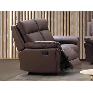 Vente-unique-Sofá de 2 plazas Relax de Piel de búfalo PAKIT…