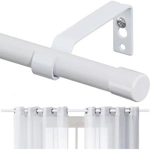 Barra de Cortina, 76-157cm Barra para Cortinas Extensible c…