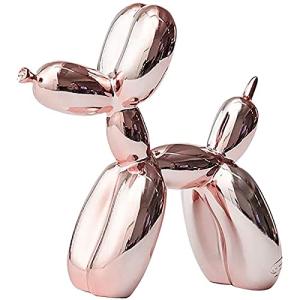 KKLT Perro Globo Escultura 10 Colores Escritorio Ornamentos…