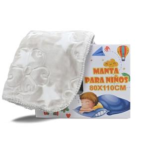 DALINA Textil - Manta para bebé 80 x 110 cm - Manta Franela…