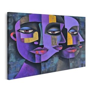 islandburner Imagen sobre lienzo Arte cubista abstracto car…