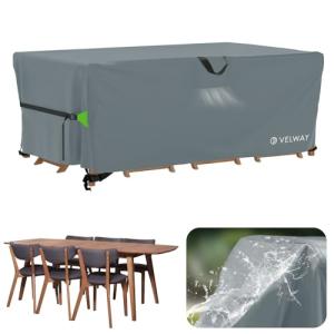 Velway Funda para Muebles de Jardín Impermeable - 180x120x7…