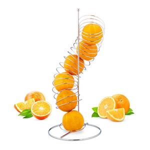 Pack de 2 Fruteros de Cocina Modernos Espiral, hasta 7 Nara…