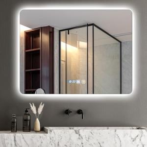 Viugreum Espejo Baño con Luz LED Regulable en 3 Colores, Cu…