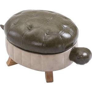 Taburete otomano de tortuga, reposapiés de animales, puf ta…