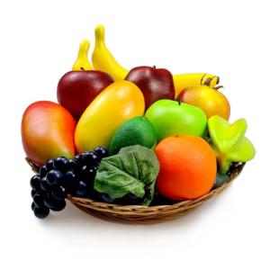 12 Piezas Frutas Artificiales, Fruta Falsa Decoración Reali…