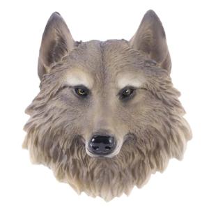 Garneck Resina Cabeza de Lobo Estatua de Pared de Animales…