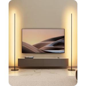 EDISHINE 2PCS Lámpara LED de pie con intensidad variable co…