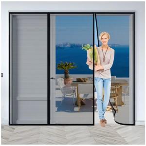 mosquitera de puerta W135xH210cm Mosquitera para Ventana,Mo…