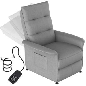 Ordeluxe Sillón Relax eléctrico, Respaldo reclinable, Capac…