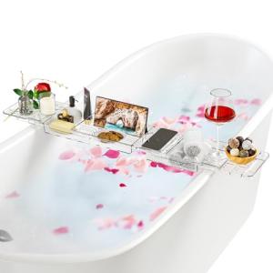 Bandeja Bañera Plastico, Bandeja de Baño Extensible, Estant…